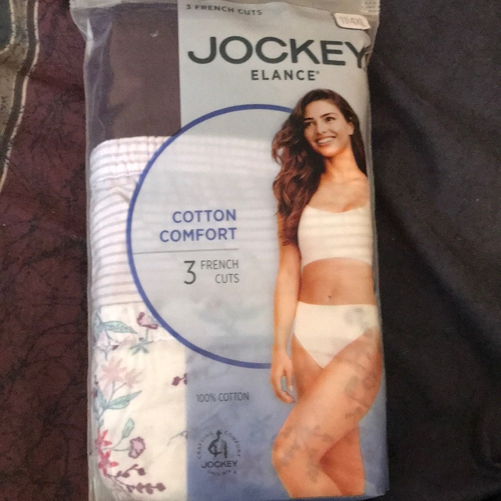 NIP Sz 10/3XL jockey elance 3 pair french cuts underwear